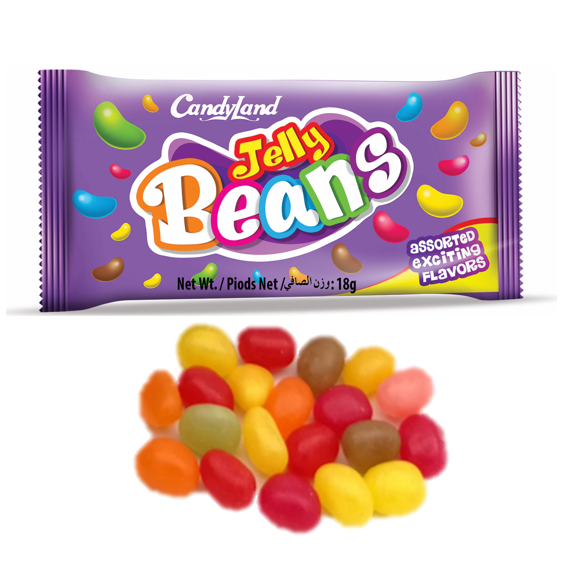 CANDYLAND JELLY BEANS ASSORTED 