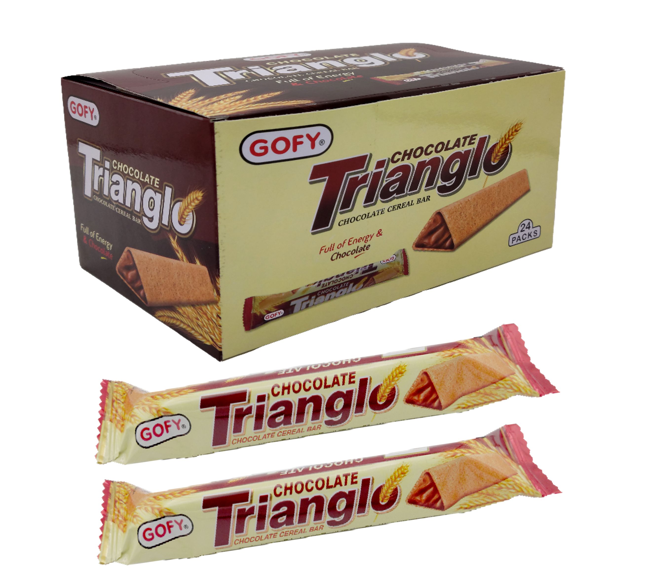 GOFY TRIANGLO CHOCOLATE CEREAL BAR