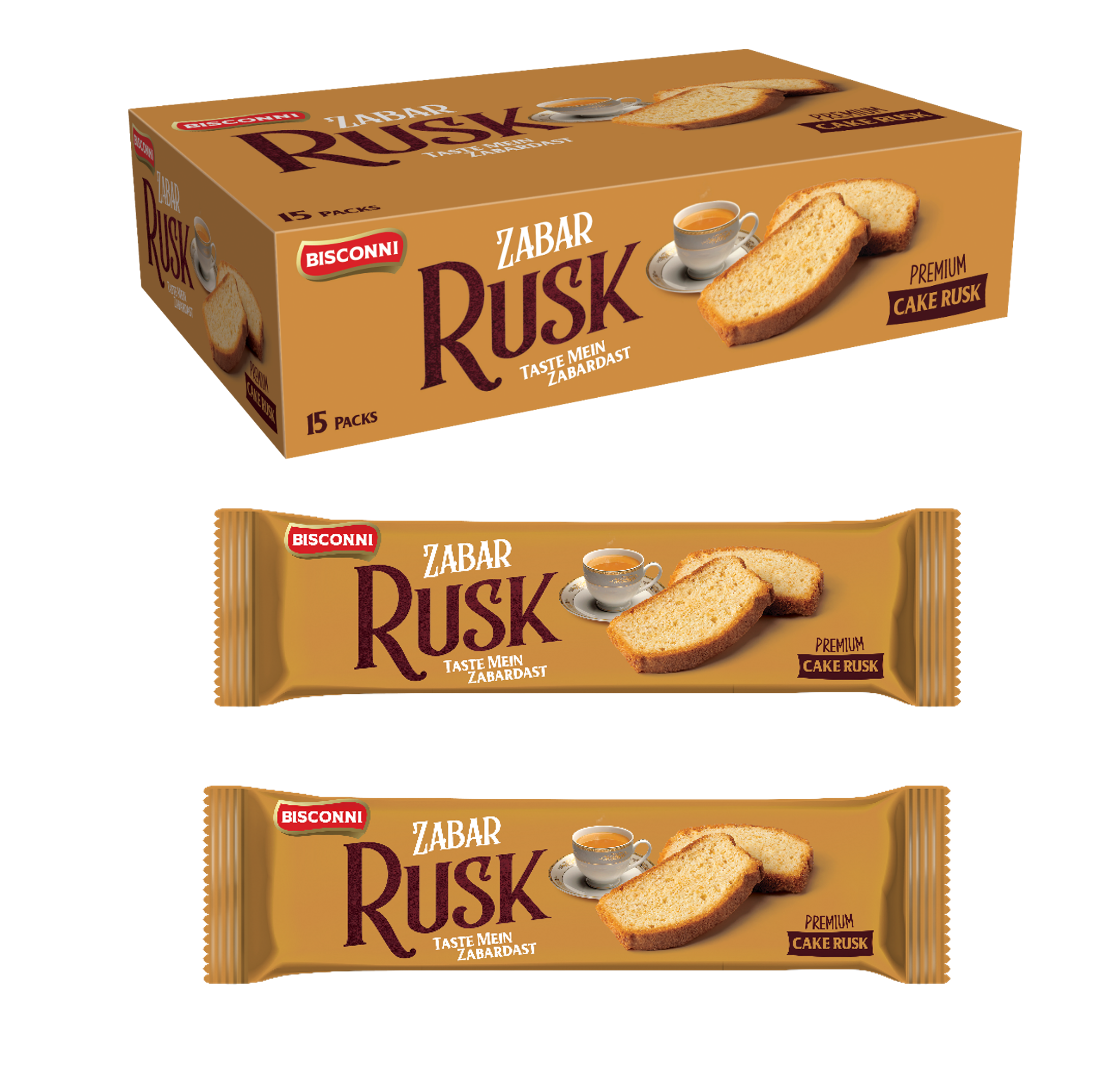 Bisconni Zabar Cake Rusk 28Grams